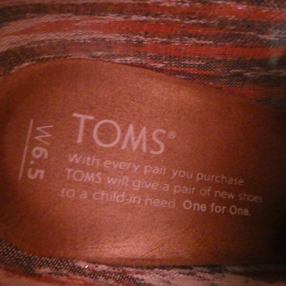 TOMS Women's 6.5 Taupe Suede Lace Up‎ Wedge Desert Ankle Booties boots - Picture 6 of 9